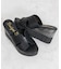 【Bridget Birkin】サイドカットウェッジミュールサンダル