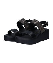 【Bridget Birkin】キラキラバンドウェッジサンダル