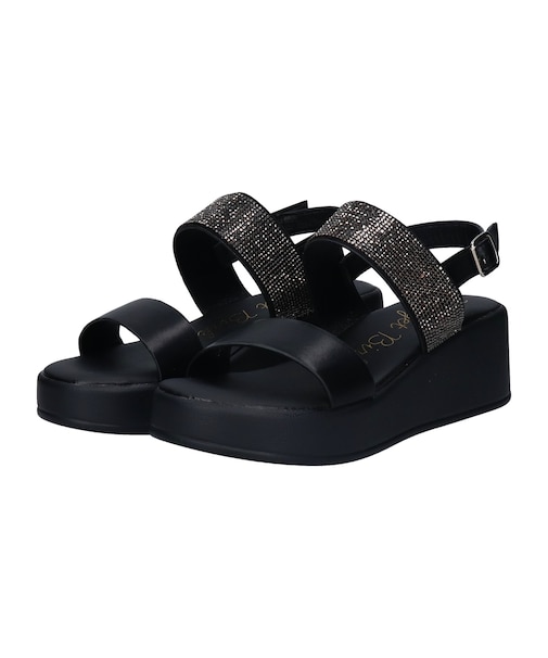 【Bridget Birkin】キラキラバンドウェッジサンダル