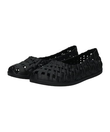 【melissa】ラウンドトウPVCバレエシューズ