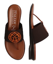 【ITALIAN SHOEMAKERS】エラスティックベルトトングサンダル