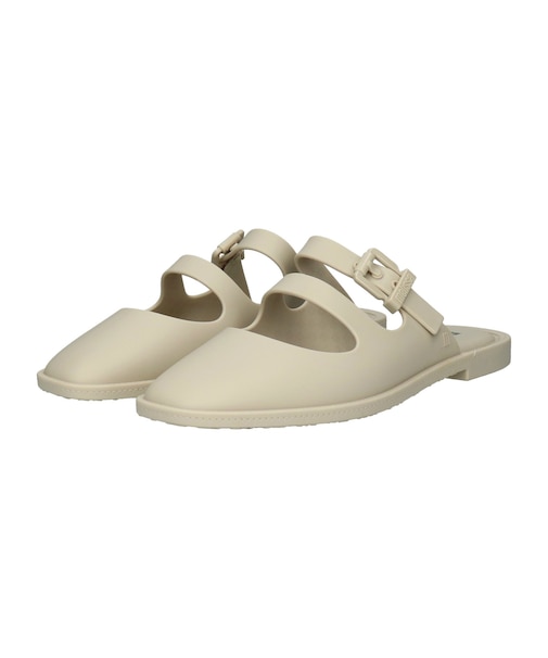 【melissa】PVCダブルストラップミュールサンダル