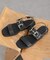 【Oh my Sandals】ローヒールバックバンドビットサンダル