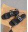 【Oh my Sandals】ローヒールバックバンドビットサンダル
