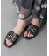 【Oh my Sandals】ローヒールビットスライドサンダル