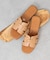 【Oh my Sandals】ステッチフラットミュールサンダル