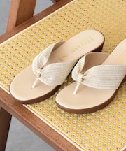 【ITALIAN SHOEMAKERS】厚底トングサンダル