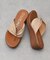 【ITALIAN SHOEMAKERS】厚底トングサンダル