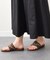 【ITALIAN SHOEMAKERS】ラインストーンストラップトングサンダル