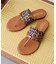 【ITALIAN SHOEMAKERS】エラスティックベルトトングサンダル