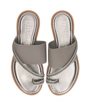 【ITALIAN SHOEMAKERS】ラインストーントングサンダル