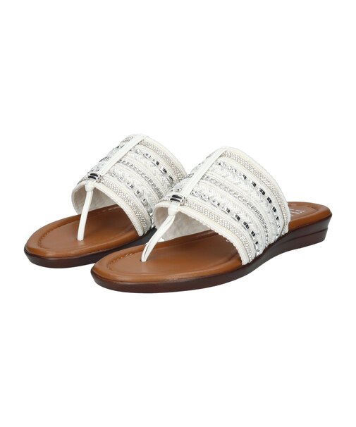 【ITALIAN SHOEMAKERS】マルチアクセントトングサンダル