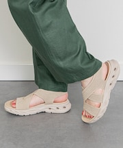 【VINCULUM】フレックスソールニットサンダル