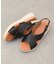 【Oh my Sandals】クロスベルトウエッジサンダル