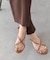 【Oh my Sandals】メタルサムリングサンダル