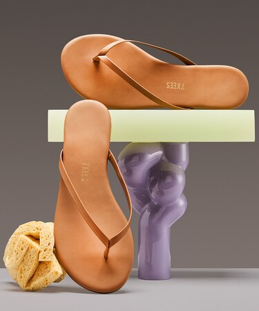 【TKEES】フラットマットトングサンダル
