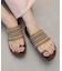 【ITALIAN SHOEMAKERS】トゥリングフラットサンダル