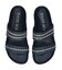【ITALIAN SHOEMAKERS】ラインストーンダブルベルトフラットサンダル