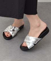 【INTER-CHAUSSURES】イントレチャートクロスベルトサンダル