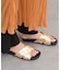 【INTER-CHAUSSURES】イントレチャートクロスベルトサンダル