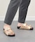 【INTER-CHAUSSURES】イントレチャートダブルベルトサンダル