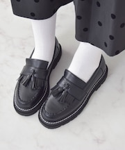 【Bridget Birkin】ステッチタッセルローファー