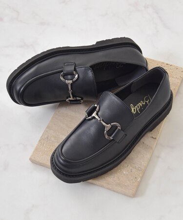 【Bridget Birkin】厚底ビットローファー