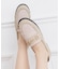 【Bridget Birkin】ボアフリルコンビビットローファー