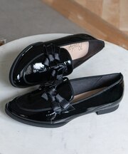 【Bridget Birkin】サテンリボンローファー