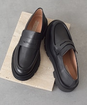 【INTER-CHAUSSURES】ベーシックレザーローファー