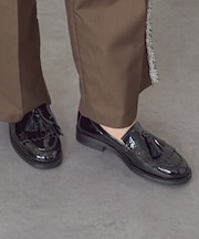 【INTER-CHAUSSURES】タッセルキルトローファー