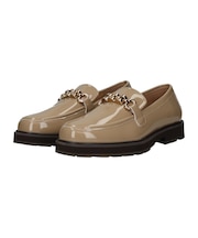 【INTER-CHAUSSURES】撥水チェーンビットローファー
