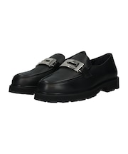 【INTER-CHAUSSURES】撥水メタルプレートローファー