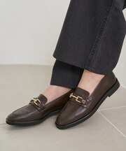 【PASCUCCI】レザービットローファー