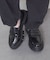 【BUSSOLA】厚底デザインソールローファー