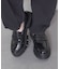 【BUSSOLA】厚底デザインソールローファー