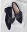 【Bridget Birkin】グログランダブルリボンフラットパンプス