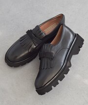 【INTER-CHAUSSURES】リボンキルトタンクソールシューズ