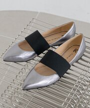 【FABIO RUSCONI】ワイドエラスティックポインテッドバレエ