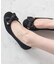 【Bridget Birkin Walk】コーナーパーツリボンウォーキングパンプス