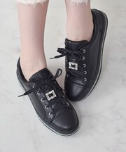 【Bridget Birkin】ジュエルソールラメスニーカー