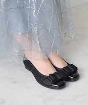 【Bridget Birkin Walk】リボンウォーキングパンプス