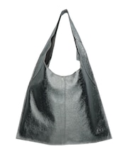 【ANDREA CARDONE ITALI】メタリック ドレープショルダーバッグ