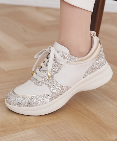 【Bridget Birkin】グリッターコンビスニーカー