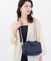 SMALL UPTOWN SATCHEL ダークブルーC
