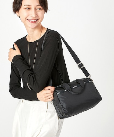 SMALL UPTOWN SATCHEL ブラックC
