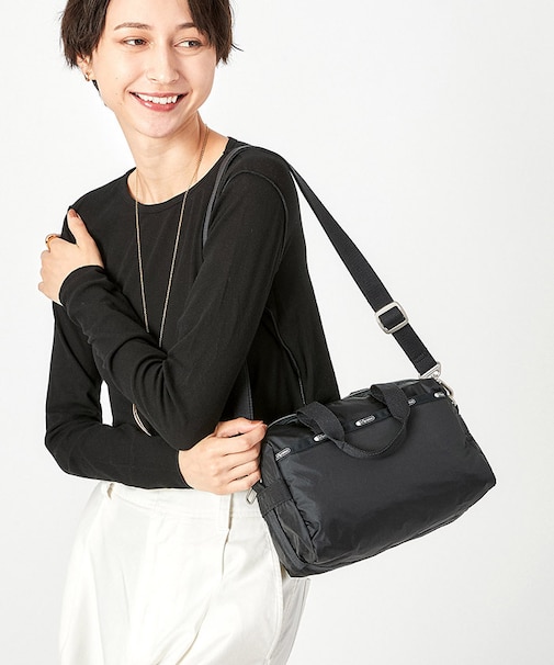 SMALL UPTOWN SATCHEL ブラックC