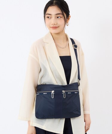 POUCH CROSSBODY ダークブルーC