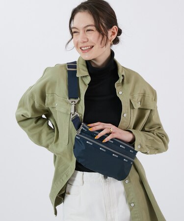 ESSENTIAL BELT BAG ダークブルーC