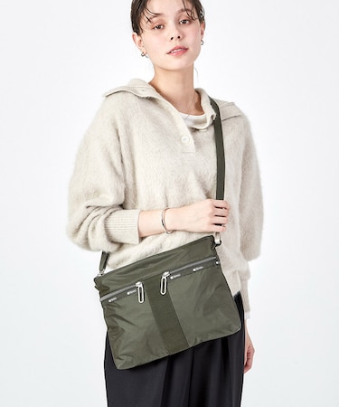 POUCH CROSSBODY グラベルC